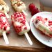 Vegan coconut strawberry popsicles 2
