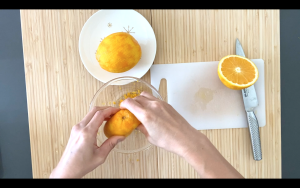 Squeeze orange juice