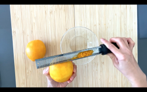 Zest oranges