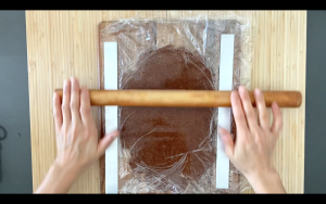 Roll out cookie dough