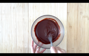 Stir vegan chocolate ganache