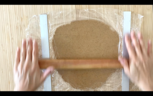 Roll out cookie dough