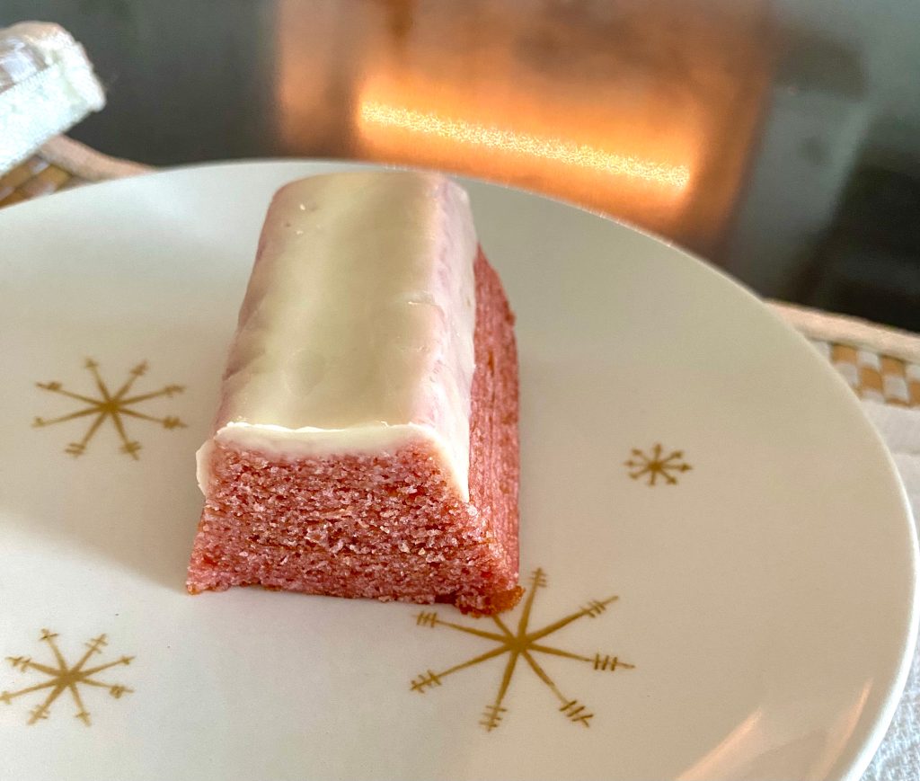 Muji Strawberry Milk Baumkuchen cake Muji Strawberry Milk Baumkuchen cake
