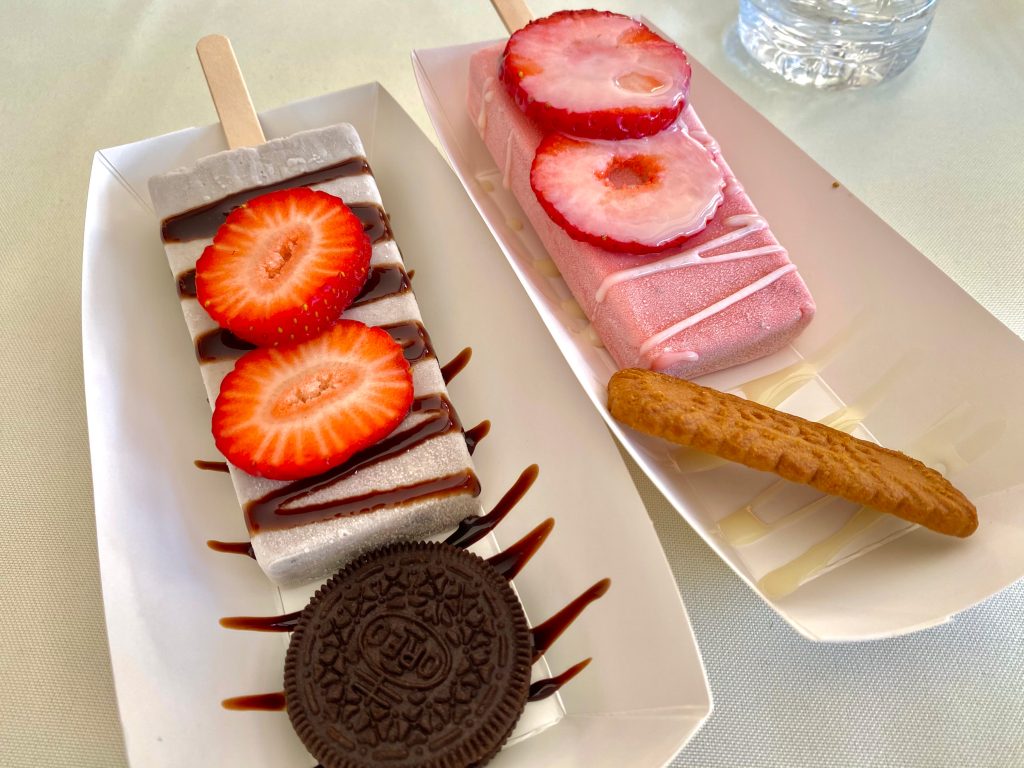 Strawberry milk paleta popsicle Strawberry milk paleta popsicle