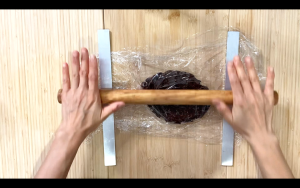 Roll out the cookie dough