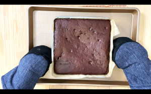 Let it cool and remove from pan