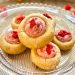 Vegan gluten-free Strawberry Milk Cookies on a plate